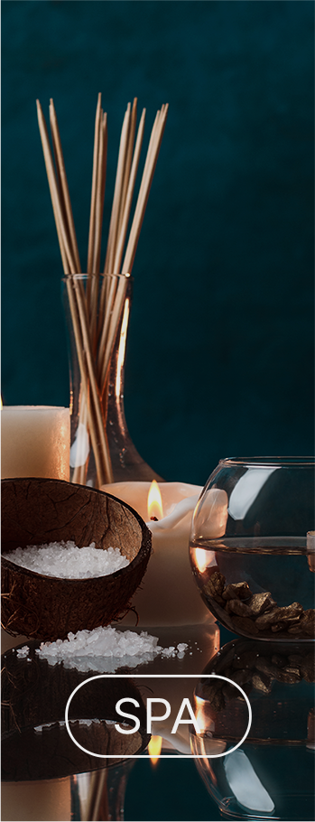 Candele e sali centro SPA - Fusion Spa & Fitness a Rende (CS)
